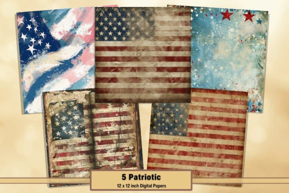 Download Patriotic Independence Collage Sheets 21 - Collage sheets Collection