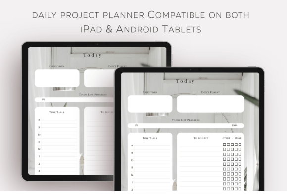 Download Digital Daily Project Planner - Digital daily project planner Collection